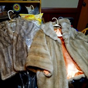 Vintage fur coats